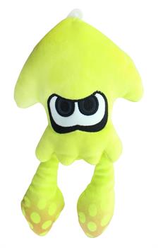 Nintendo Splatoon 9 Inch Plush | Neon Yellow Inkling Squid