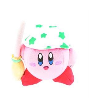 Kirby Adventure All Star 5 Inch Plush Collection | Kirby Cleaning