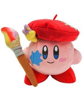 Kirby Artist 5 Inch Collector Plush