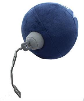 Super Mario All Star Collection Chain Chomp 5-Inch Plush