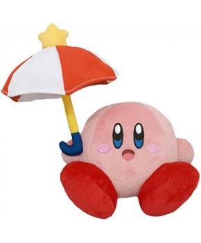 Kirby Nintendo 7 Inch Plush - Parasol Kirby