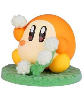 Kirby Fluffy Puffy Play In The Flowers Mini Figure | Waddle Dee Ver. C
