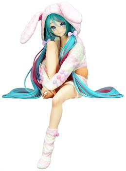 Vocaloid Noodle Stopper Figure | Hatsune Miku Rabbit Ear Hood Version