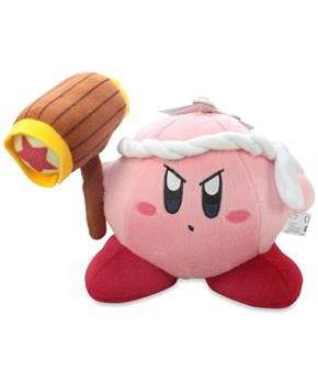 Kirby Nintendo 6" Plush Hammer