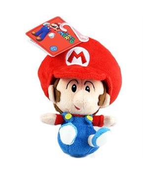 Super Mario Brothers 5" Plush Baby Mario