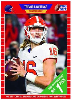 NFL 2021 Pro Set Trevor Lawrence Rookie Card