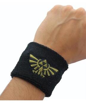 Legend of Zelda Hyrule Logo Terry Cloth Wristband