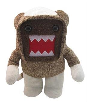 Domo 6" Plush: Sock Monkey Domo