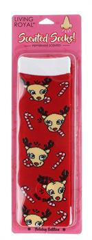 Reindeer Peppermint Scented Socks