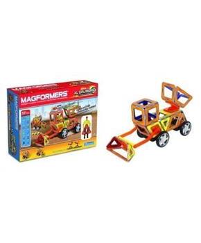 Magformers XL Cruisers Magnetic 37 Piece Construction Vehicle Set