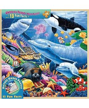 Undersea Friends 48 Piece Real Wood Jigsaw Puzzle