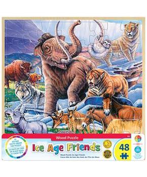 Ice Age Friends 48 Piece Real Wood Jigsaw Puzzle