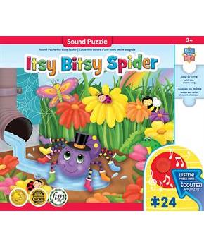 The Itsy, Bitsy Spider 24 Piece Sing-A-Long Song Sound Puzzle