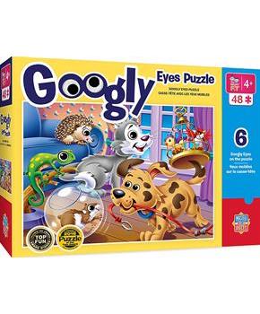 Pets 48 Piece Googly Eyes Jigsaw Puzzle