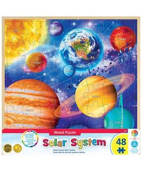Solar System 48 Piece Real Wood Jigsaw Puzzle