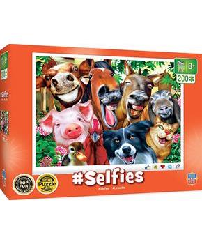 Selfies Barnyard Besties 200 Piece Jigsaw Puzzle