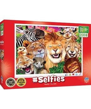 Selfies Safari Sillies 200 Piece Jigsaw Puzzle