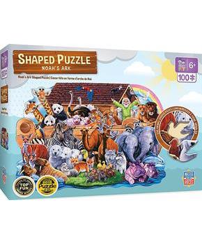 Noahs Ark Shaped 100 Piece Jigsaw Puzzle