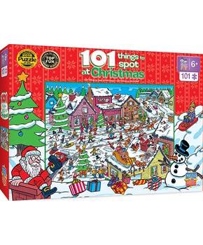 Things to Spot at Christmas 101 Piece Jigsaw Puzzle
