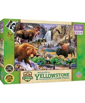 Wildlife of Yellowstone National Park 100 Piece Jigsaw Puzzle