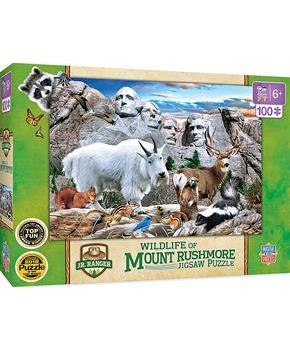 Wildlife of Mount Rushmore 100 Piece Jigsaw Puzzle