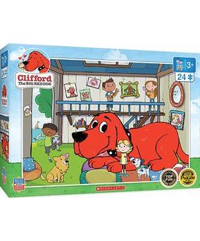 Clifford the Big Red Dog Doghouse 24 Piece Jigsaw Puzzle