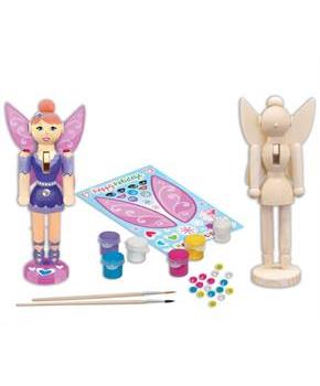 Works of Ahhh Nutcracker Sugarplum Fairy Wood Painting Kit