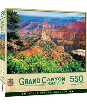 Grand Canyon North Rim 550 Piece Jigsaw Puzzle