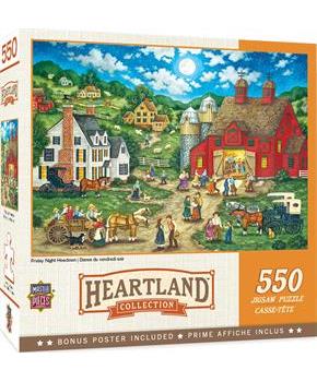 Friday Night Hoe Down 550 Piece Jigsaw Puzzle
