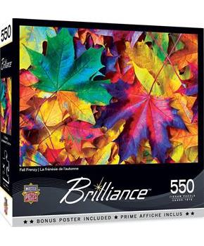 Fall Frenzy 550 Piece Jigsaw Puzzle