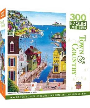 A Walk on the Pier 300 Piece Large EZ Grip Jigsaw Puzzle