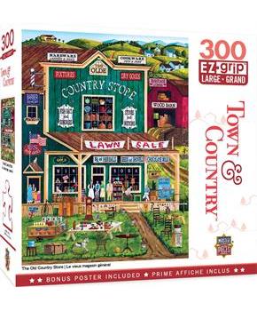 The Old Country Store 300 Piece Large EZ Grip Jigsaw Puzzle