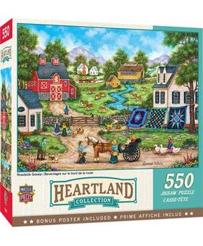 Roadside Gossip 550 Piece Jigsaw Puzzle
