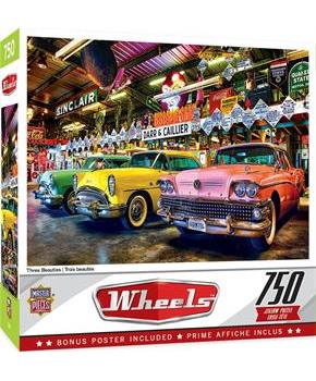 Three Beauties 750 Piece Jigsaw Puzzle