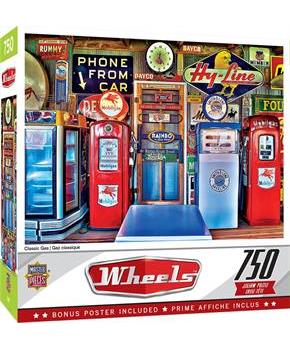 Classic Gas 750 Piece Jigsaw Puzzle