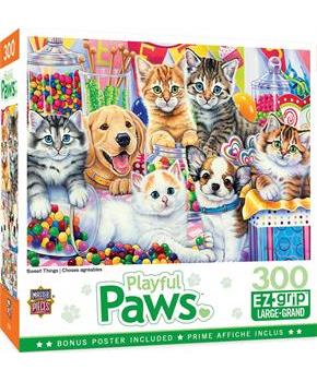 Sweet Things 300 Piece Large EZ Grip Jigsaw Puzzle