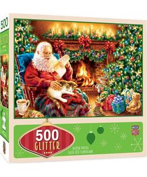 Christmas Dreams 500 Piece Glitter Jigsaw Puzzle