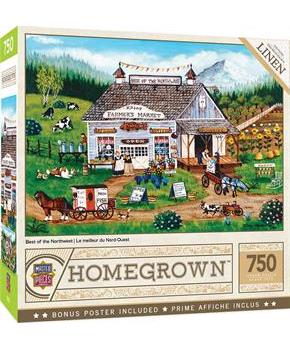 Best of the Northwest 750 Piece Jigsaw Puzzle