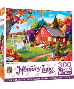 Harvest Breeze 300 Piece Large EZ Grip Jigsaw Puzzle