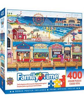 Ocean Park 400 Piece Large EZ Grip Jigsaw Puzzle