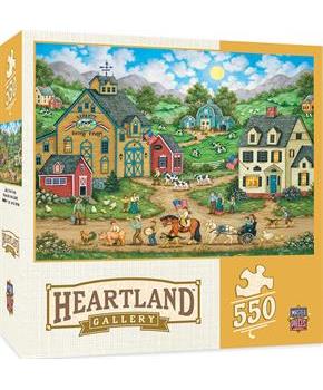 Liberty Farm Parade 550 Piece Jigsaw Puzzle