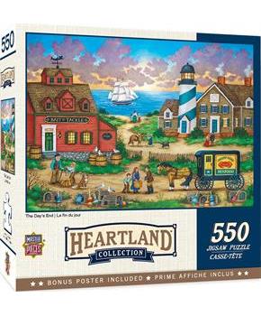 The Days End 550 Piece Jigsaw Puzzle