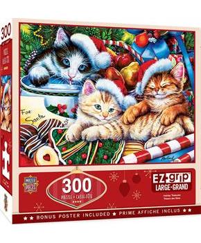 Holiday Treasures 300 Piece Large EZ Grip Jigsaw Puzzle