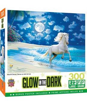 Moonlit Dance 300 Piece Large EZ Grip Glow In The Dark Jigsaw Puzzle