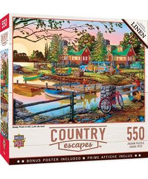 Away from It All 550 Piece Jigsaw Puzzle