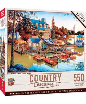 Peaceful Easy Evening 550 Piece Jigsaw Puzzle