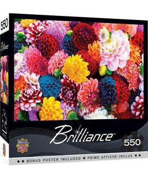 Beautiful Blooms 550 Piece Jigsaw Puzzle
