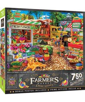 Sale on the square 750 Piece Jigsaw Puzzle