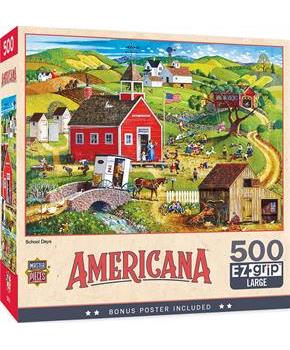 School Days 500 Piece Jigsaw Puzzle