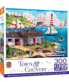 Painters Point 300 Piece Large EZ Grip Jigsaw Puzzle